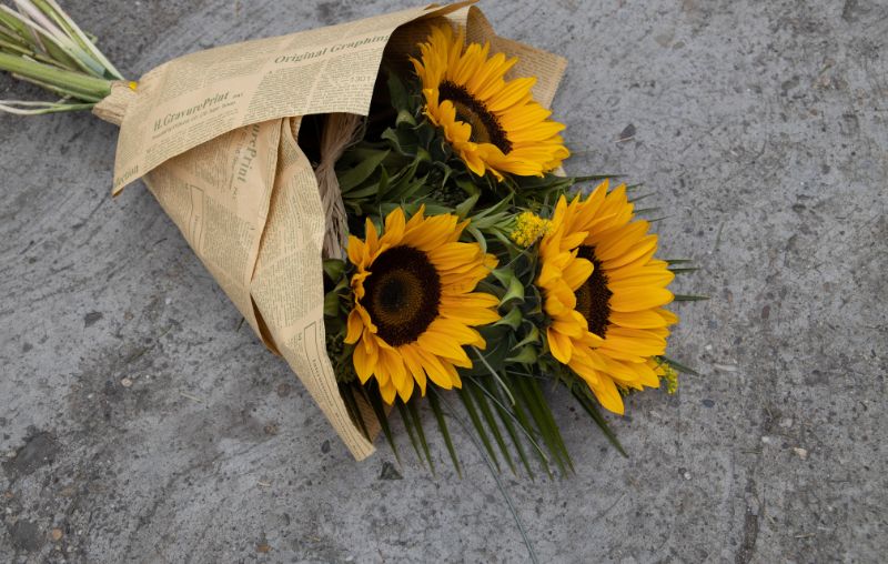 Bouquet tournesol